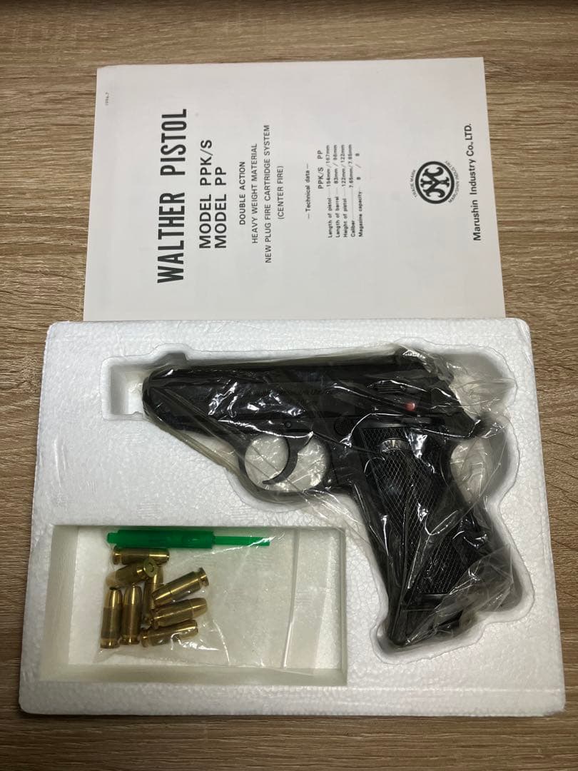 マルシン ワルサー PPK/S HW モデルガン
