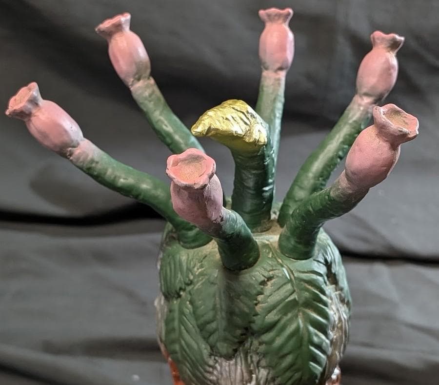 サタンローズ「ジャイアントロボ」登場怪獣（マーミット）ビニパラ ソフビフィギュア