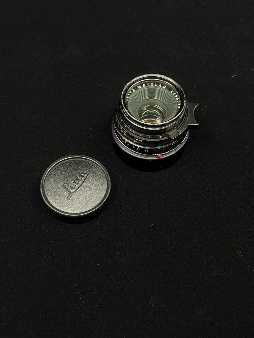 LEICA M8 + Summicron35mm(6枚玉）ツノ付き