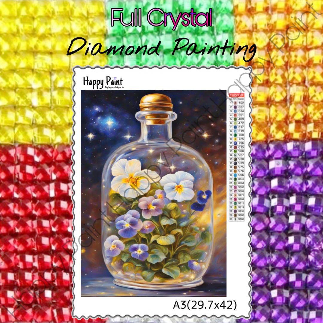 【女宇】ダイヤモンドアート 3点