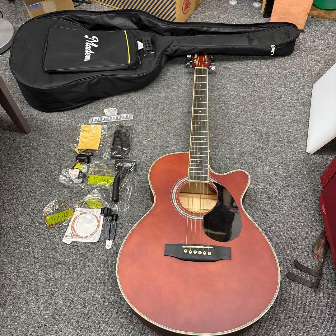 美品◆Mademu アコギ アコースティックギター MCG40B-KF-M