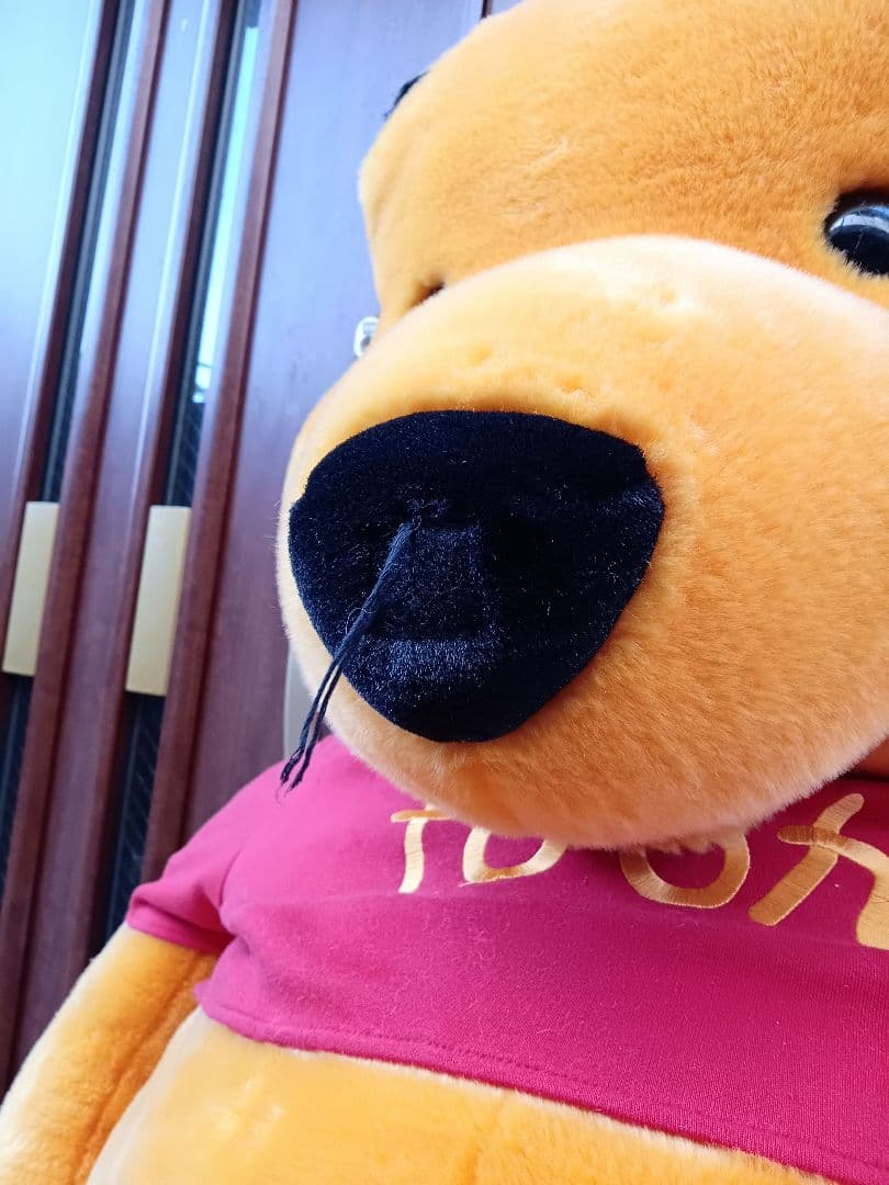 日本に3つだけの限定品！特大プーさん　美品　ぬいぐるみ　　希少品　150cm