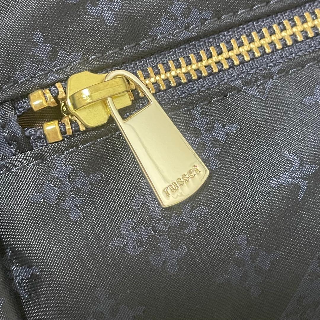 ロココ 様russet ラシット 2way ショルダー トートバッグ ネイビー