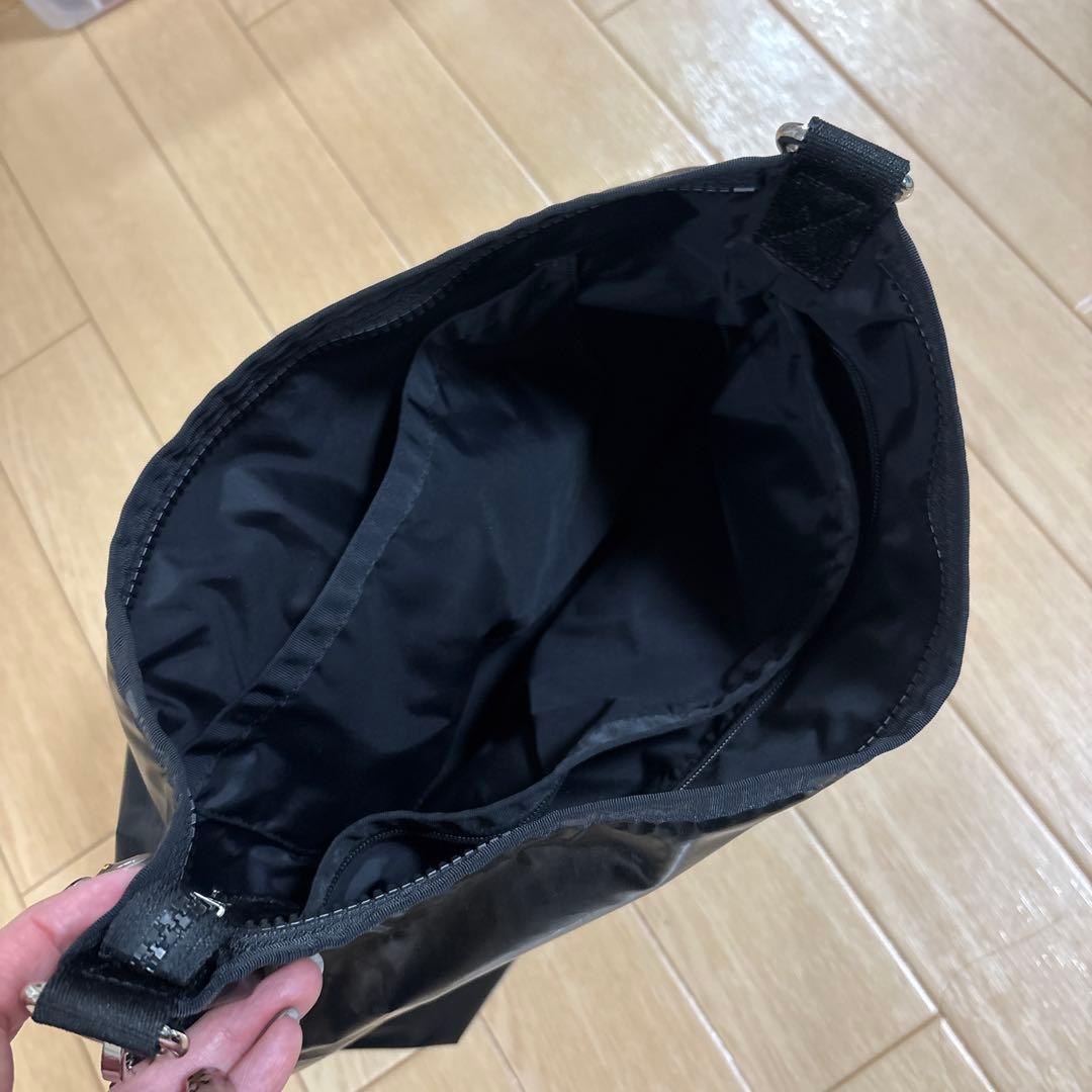 ま*ん様 レスポ　ブラックシャイン　ショルダー