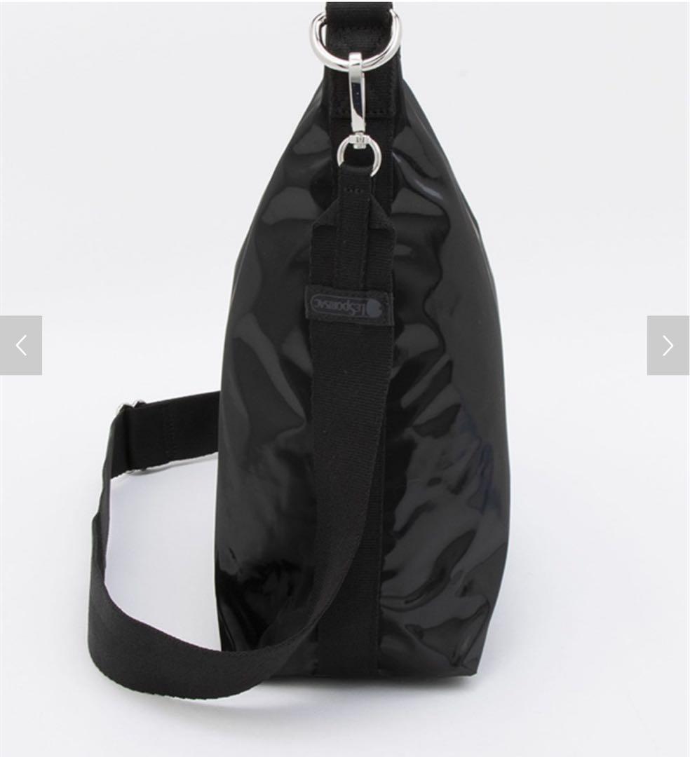 ま*ん様 レスポ　ブラックシャイン　ショルダー