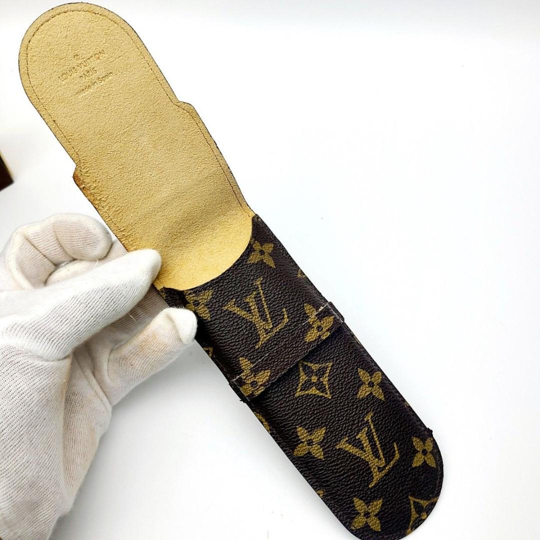 美品 ルイヴィトン モノグラム エテュイ スティロ ペンケース M62990