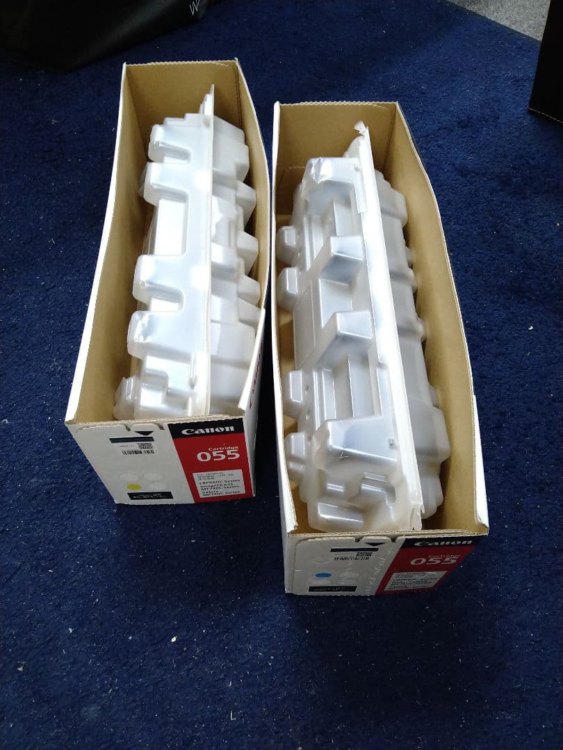 Canon 055 トナーカートリッジ イエロー シアンセット