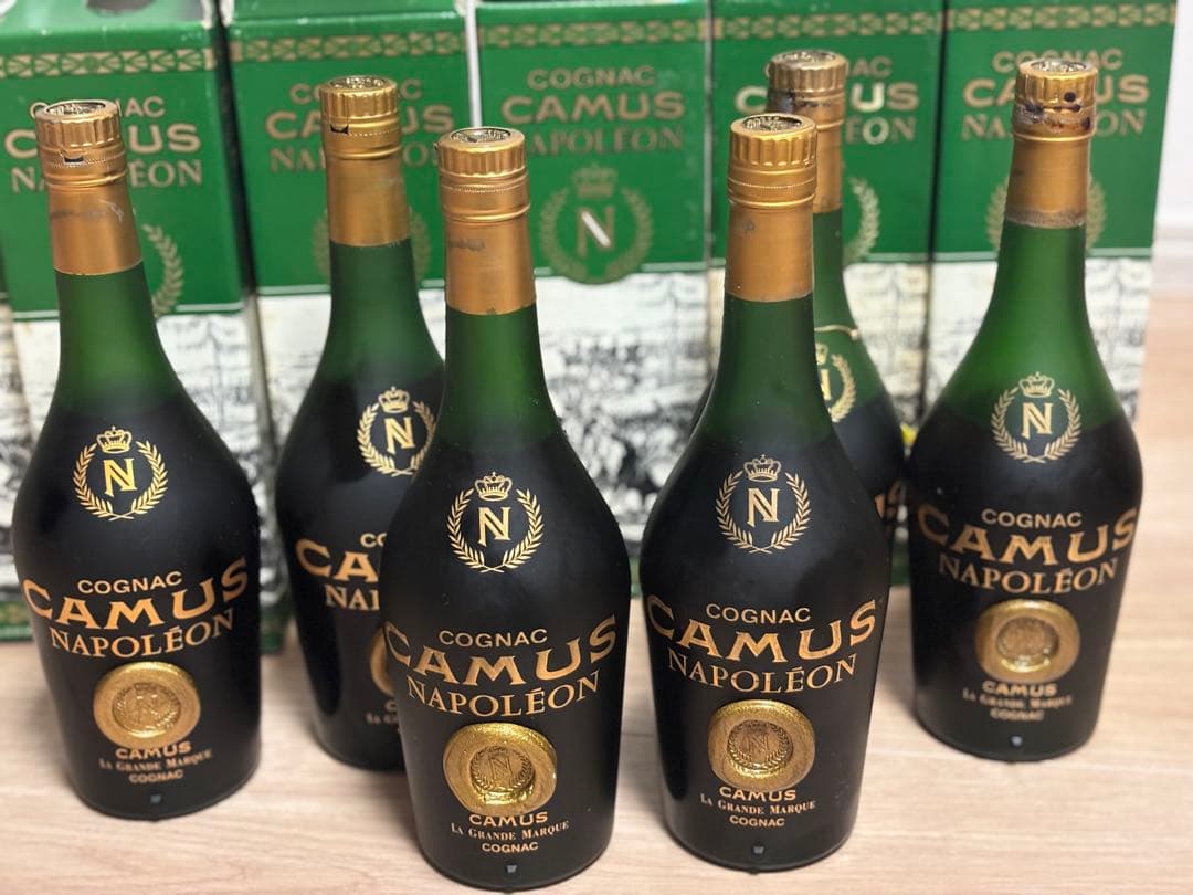 COGNAC-CAMUS-NAPOLEON 6本セット