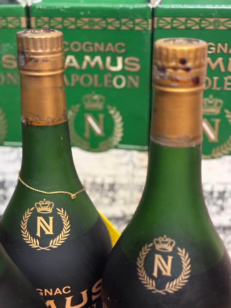 COGNAC-CAMUS-NAPOLEON 6本セット