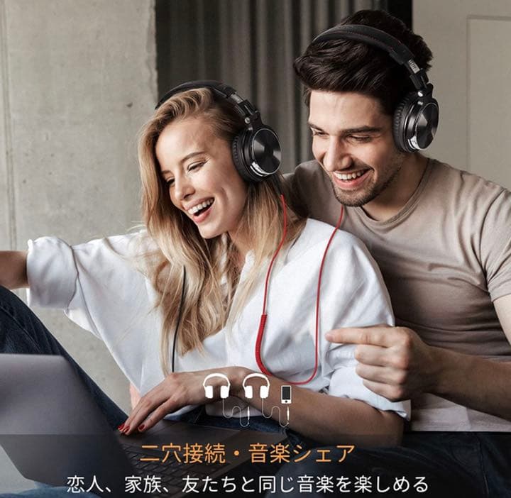 OneOdio Pro10 ヘッドホン オーバーイヤー 密閉型