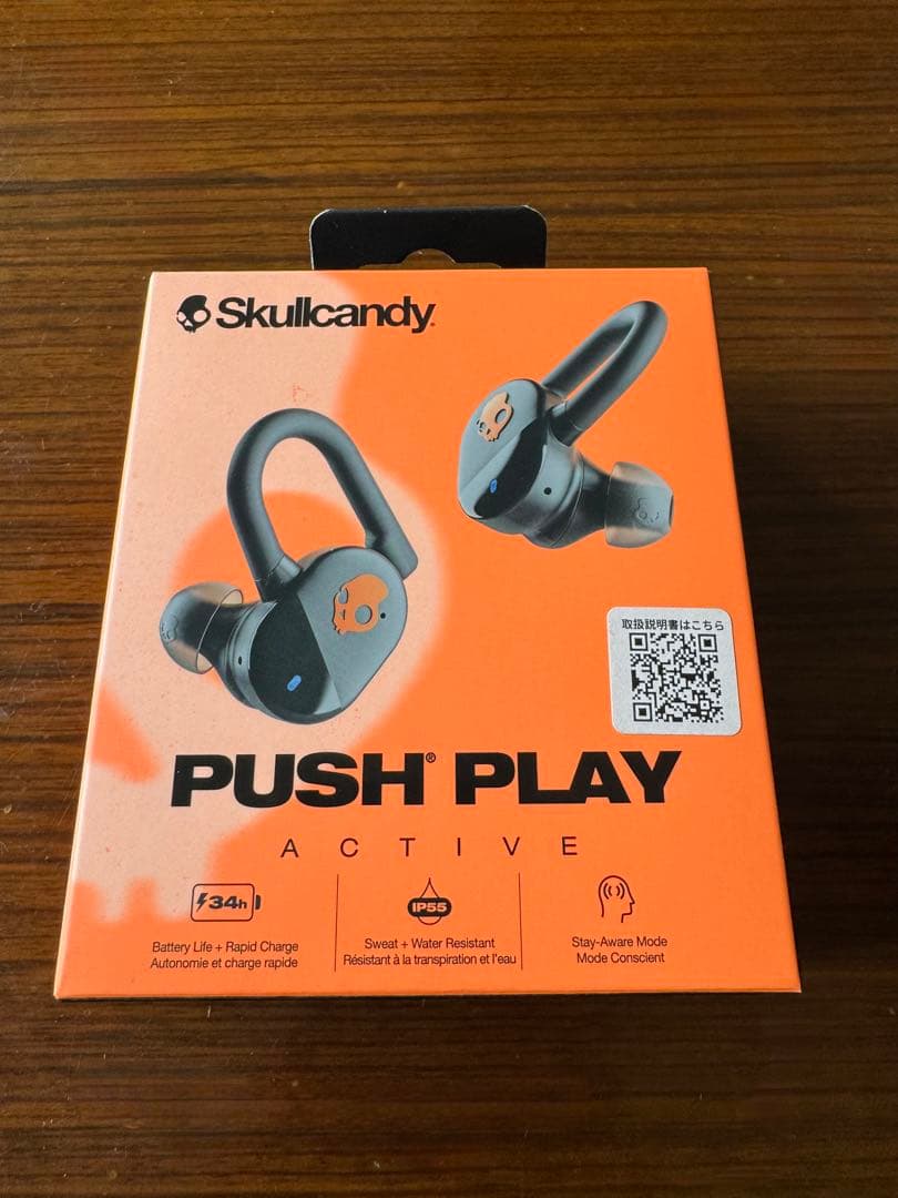 【新商品】SKULLCANDY PUSH PLAY ACTIVE