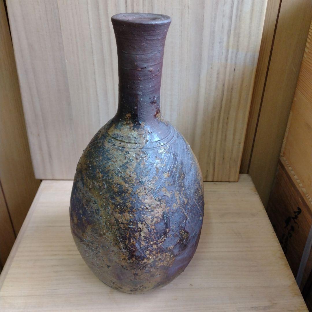 茶道具　期間限定特価　備前花入(西川政美)