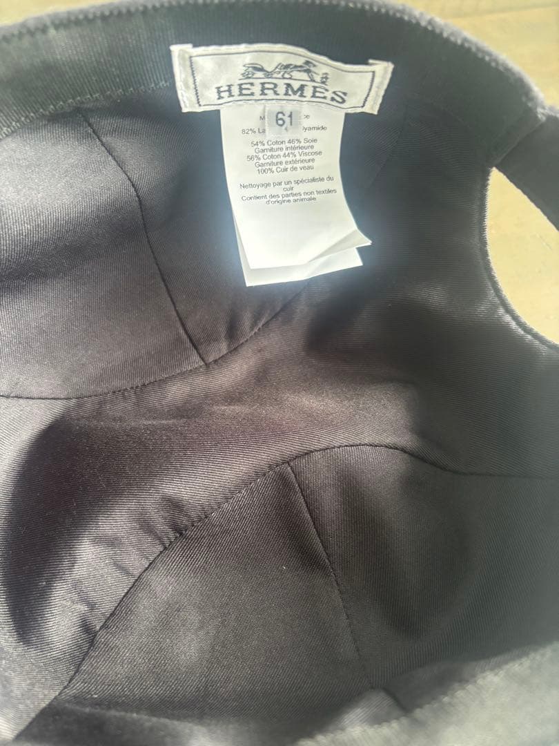 エルメス　ウールキャップ