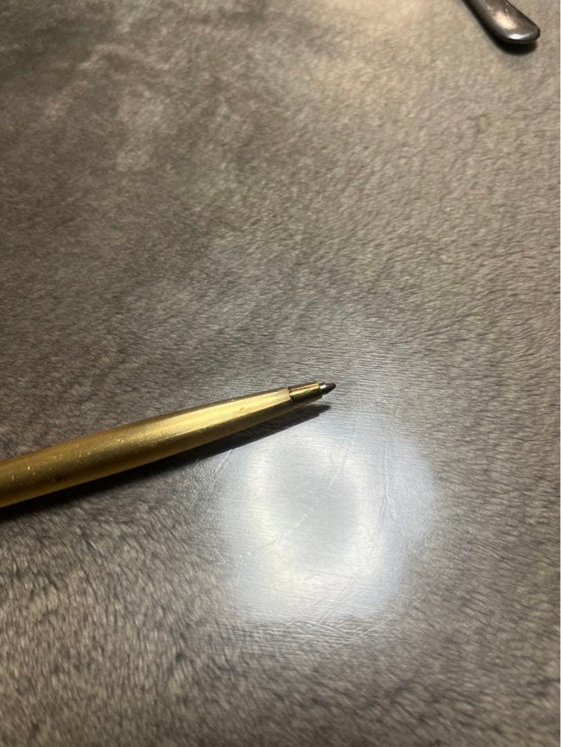 MONTBLANC 金色 スピンタイプ　ボールペン