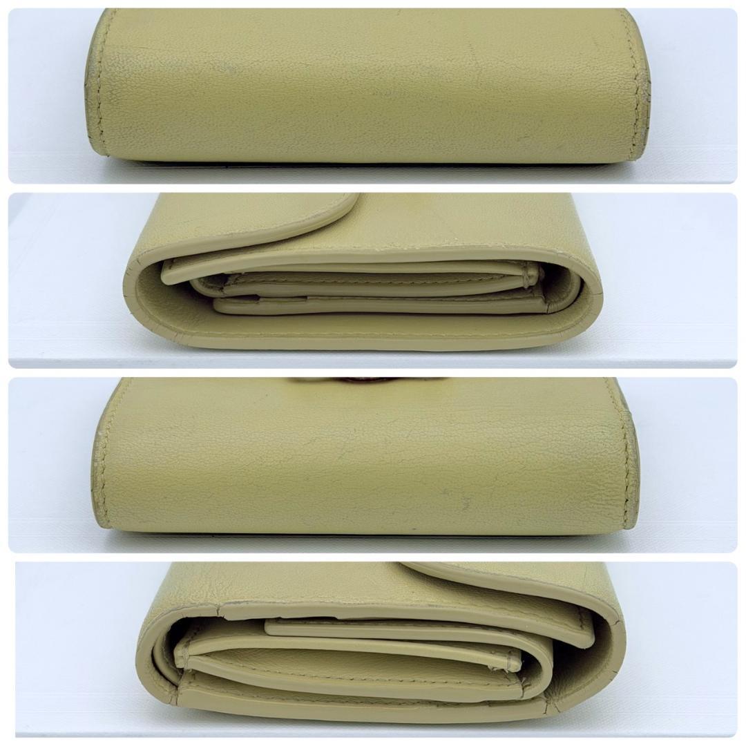 CELINE セリーヌ トリオンフ スモール フラップウォレット 三つ折り財布