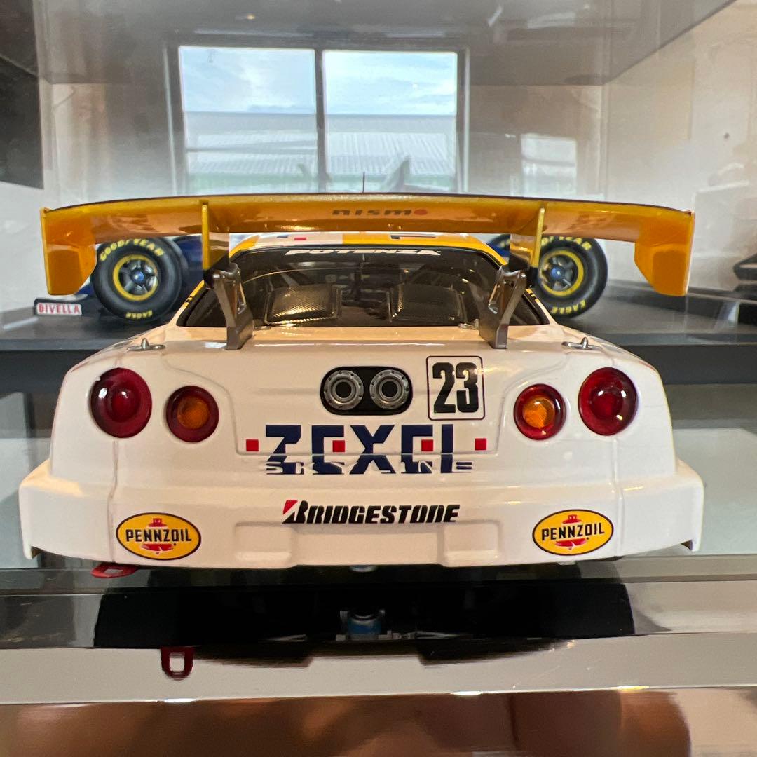 オートアート製2001年JGTC日産R34GTRペンズオイルゼクセル
