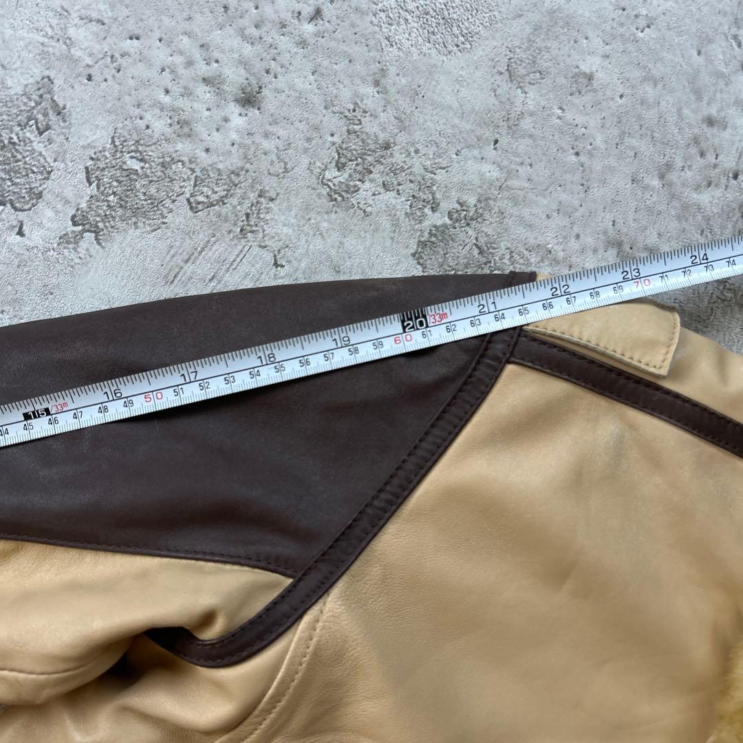 希少 AVIREX 羊革 ラムレザー B-3 ボマージャケット M