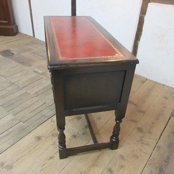 イギリス アンティーク 家具 レディーデスク 机 収納 書斎 英国 6075e