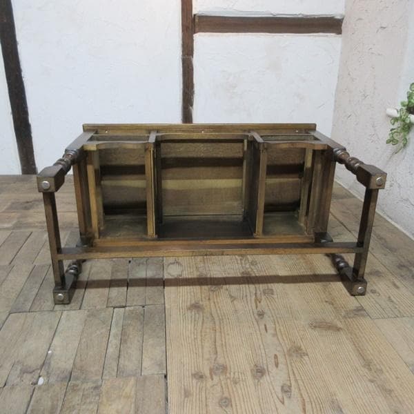 イギリス アンティーク 家具 レディーデスク 机 収納 書斎 英国 6075e