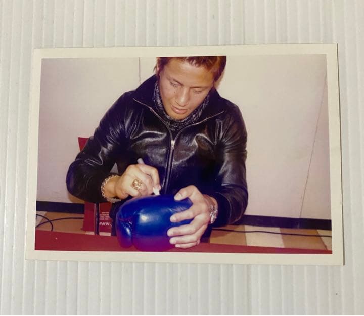 超激レア K‐1サイン入りグローブ K‐1ワールドMAX2002