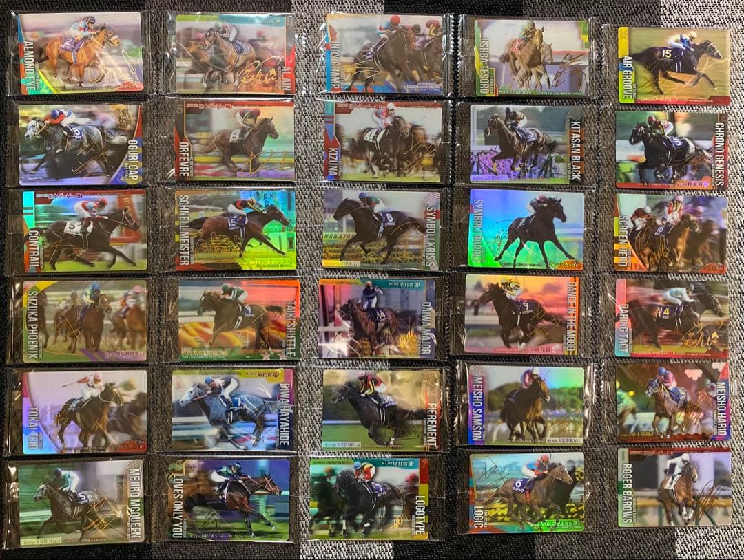 サラブレッドホースコレクション 第2R ツインウエハース 全60種 コンプセット