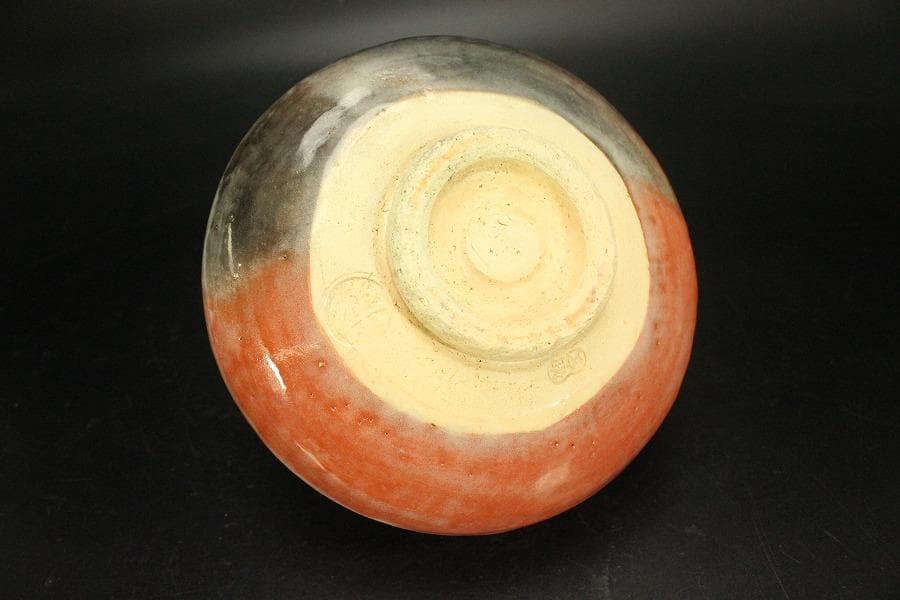 茶道具 赤楽平茶碗(BB471)