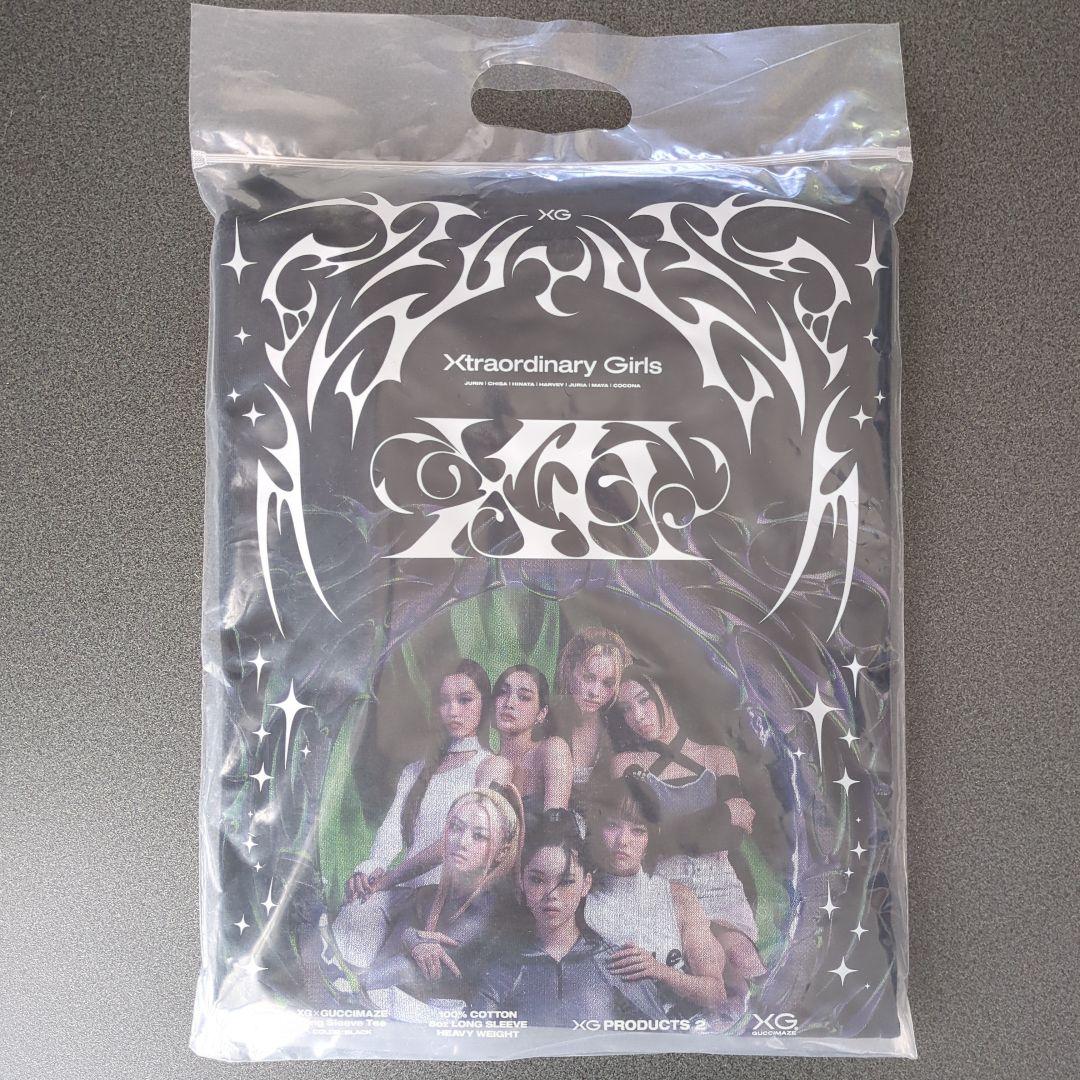 完売品　XG　ロング Tシャツ　ロンT　Lサイズ　グッズ　スリーブ