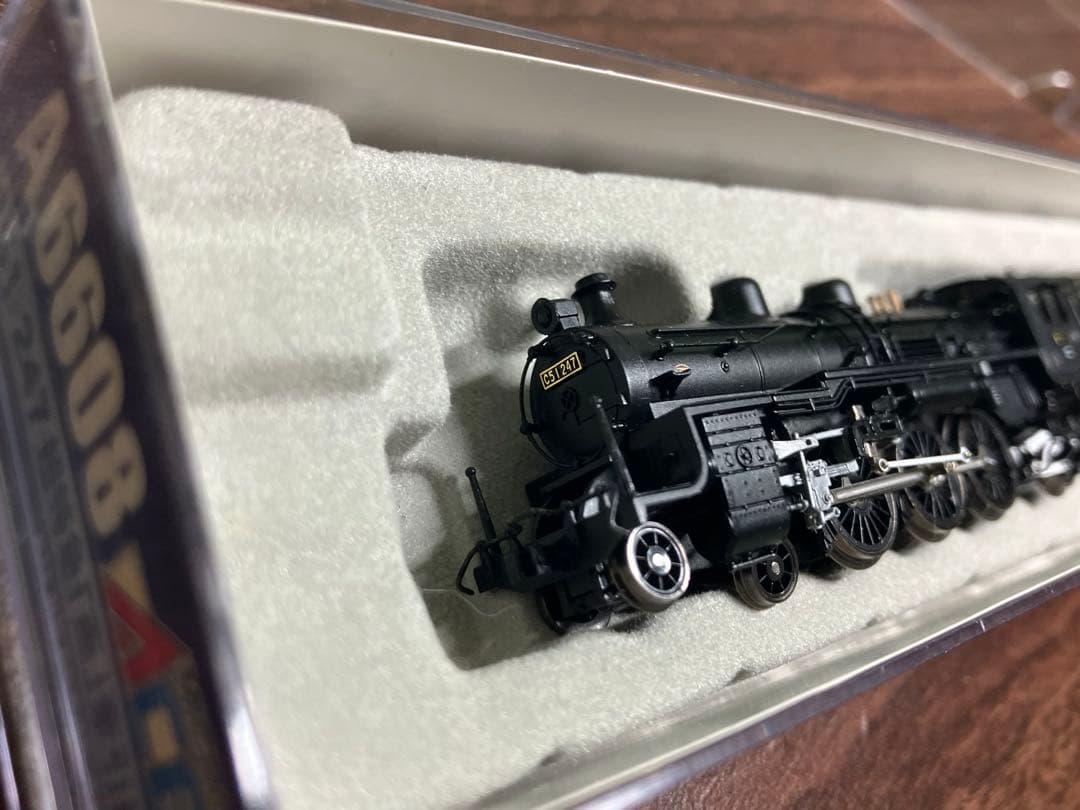 マイクロエース c51 247号機 燕牽引機 nゲージ 走行確認 ライト点灯