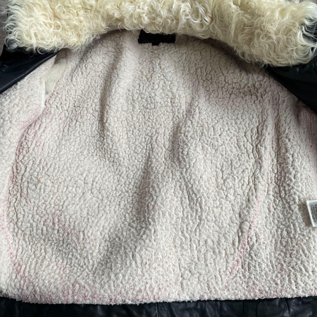 馬革×ラムファー　アンダーカバーライダースジャケット