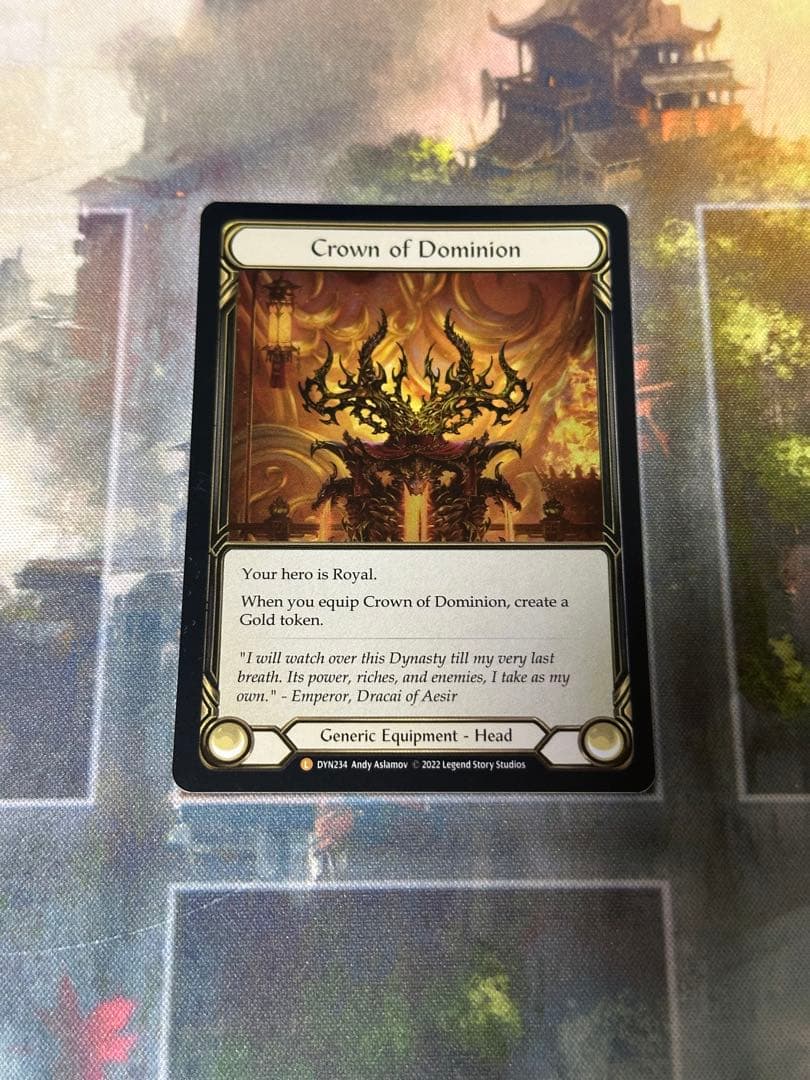 FaB フレッシュ&ブラッド Crown of Dominion 英語RF