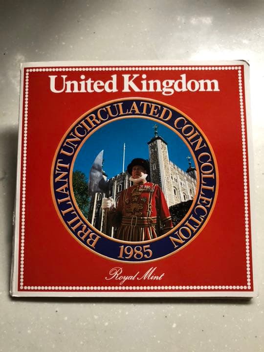 イギリス　硬貨セット　1985年