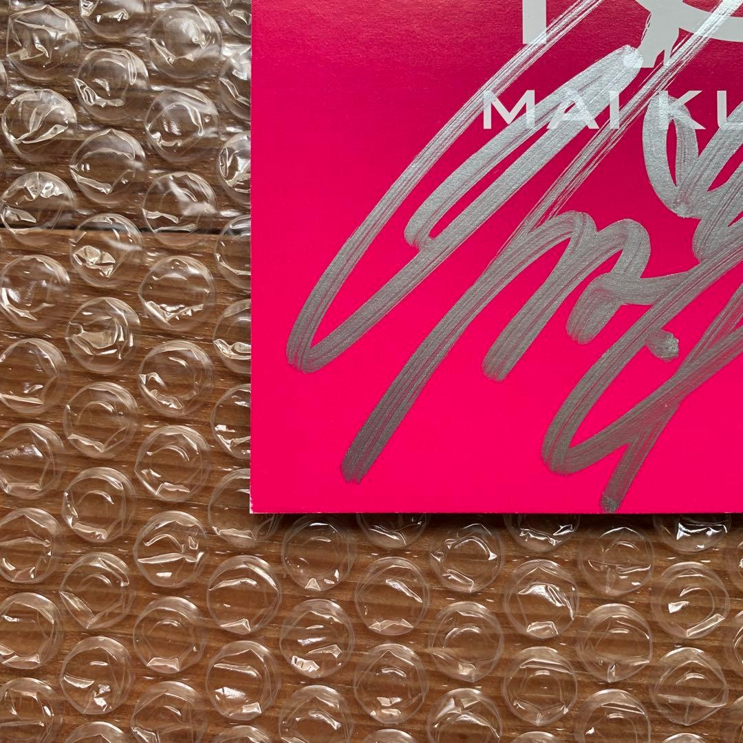 倉木麻衣　ミニサイン色紙