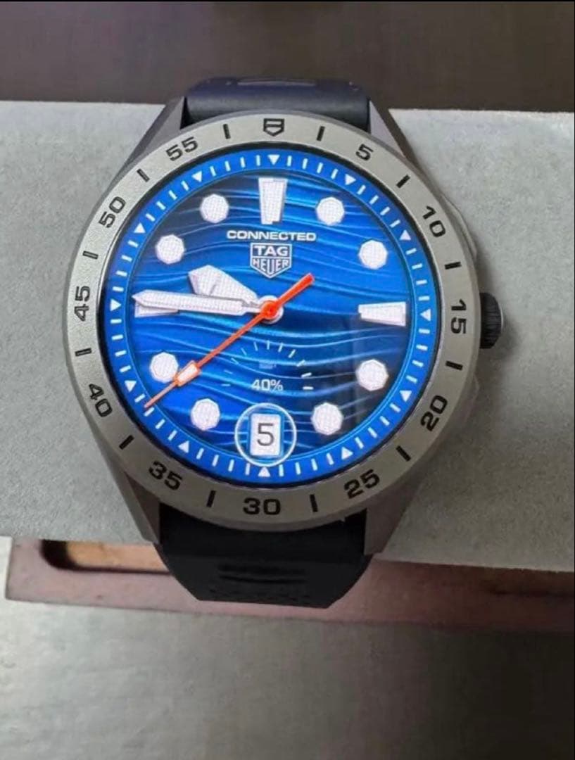 美品 タグホイヤーコネクテッド E3 チタンモデル 正規店購入