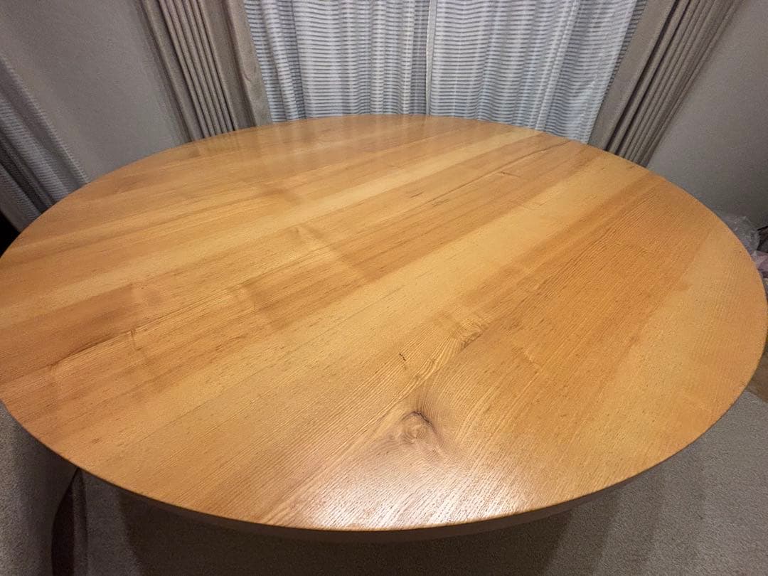 【The conran shop】ナチュラルウッド円形ダイニングテーブル