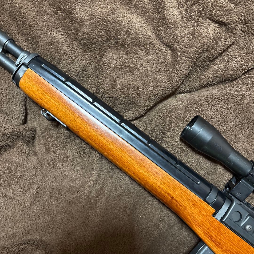 激レア 東京マルイ 電動ガン M14 リアルウッドカスタム 次世代M4 好きにも