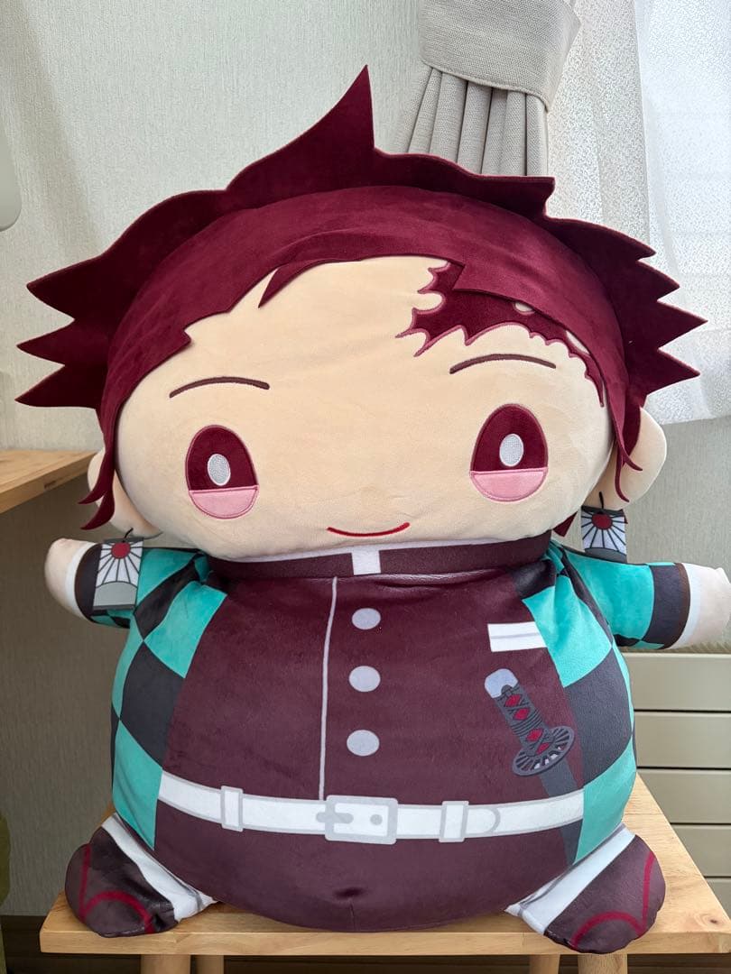 鮭大根 鬼滅の刃 ぬいぐるみ もっとおっきいまめめいと　竈門炭治郎