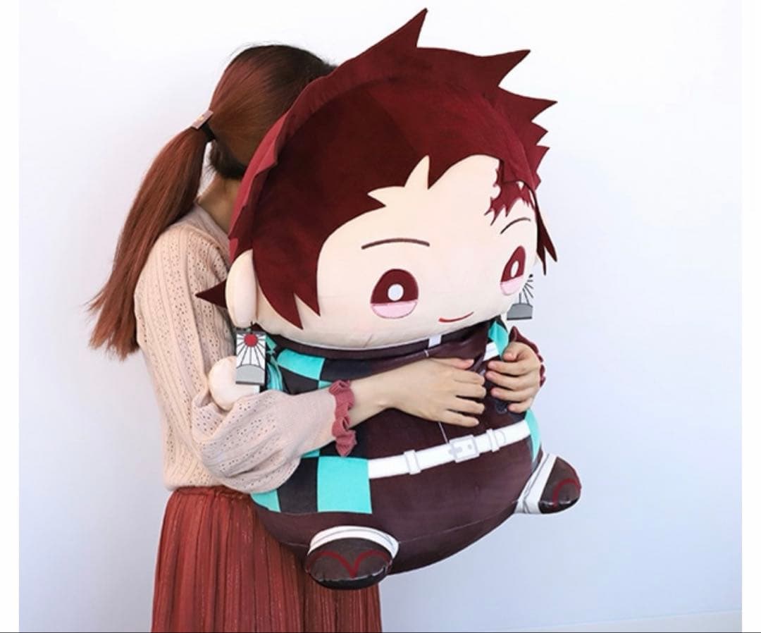 鮭大根 鬼滅の刃 ぬいぐるみ もっとおっきいまめめいと　竈門炭治郎
