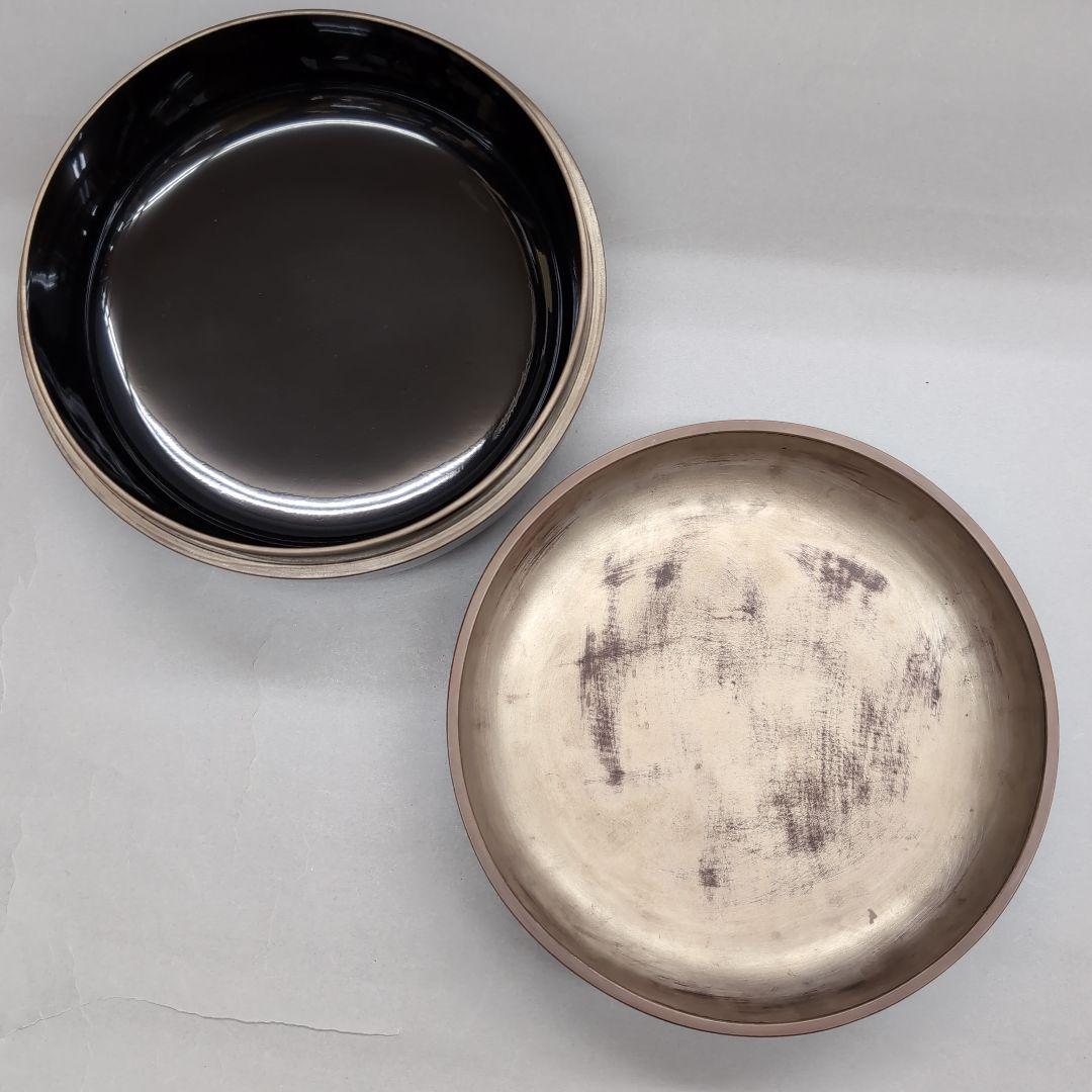 平安　象彦　西村彦兵衛　五清蒔絵　車軸形喰籠　茶道具