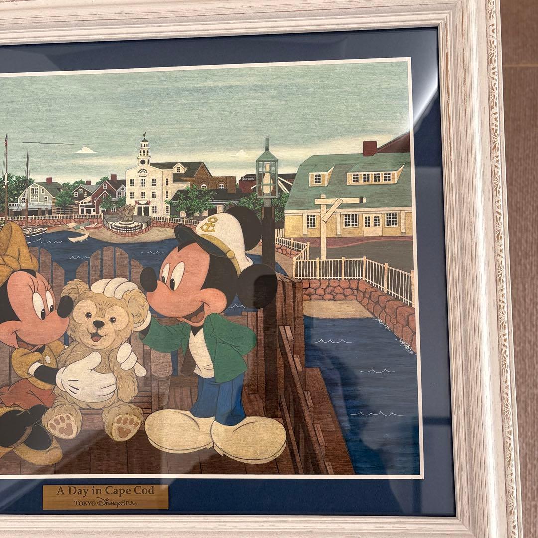 東京ディズニーリゾート 35周年　ダッフィー ケープコッドの1日 ジクレー版画