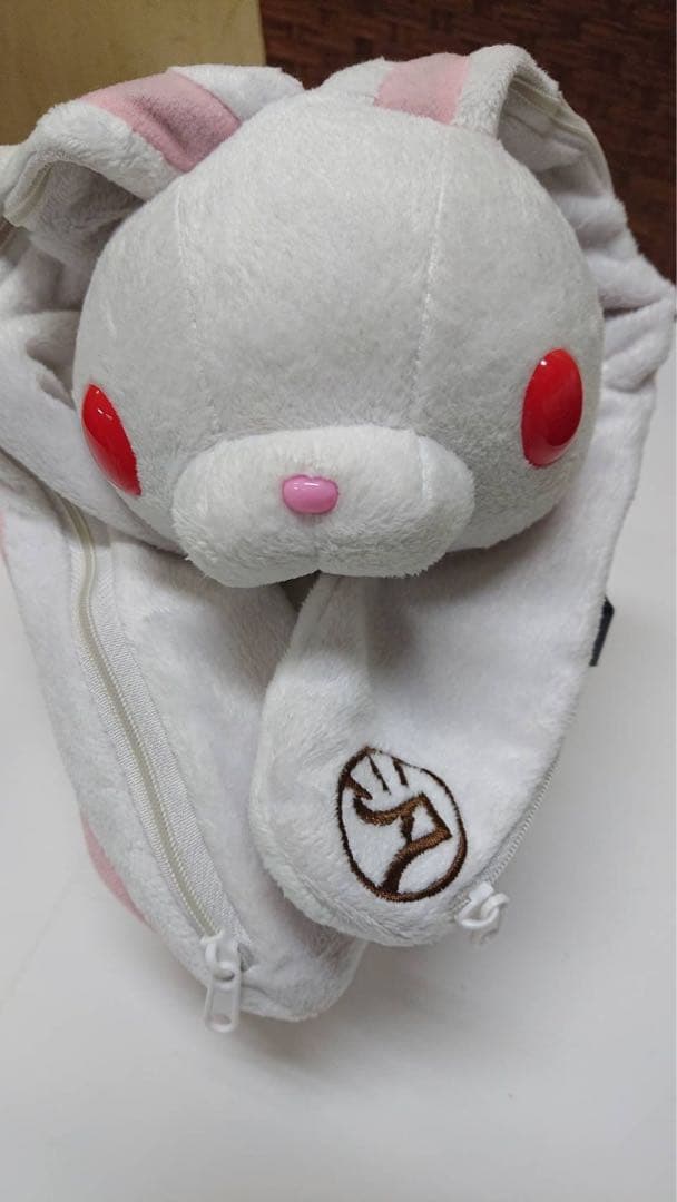 チャックスGP 汎用うさぎぬいぐるみ　デュアルペンケース　みーちゃん