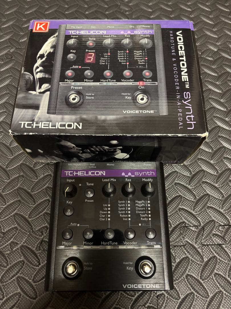 美品TC-HELICON Voicetone Synth ボーカルエフェクター