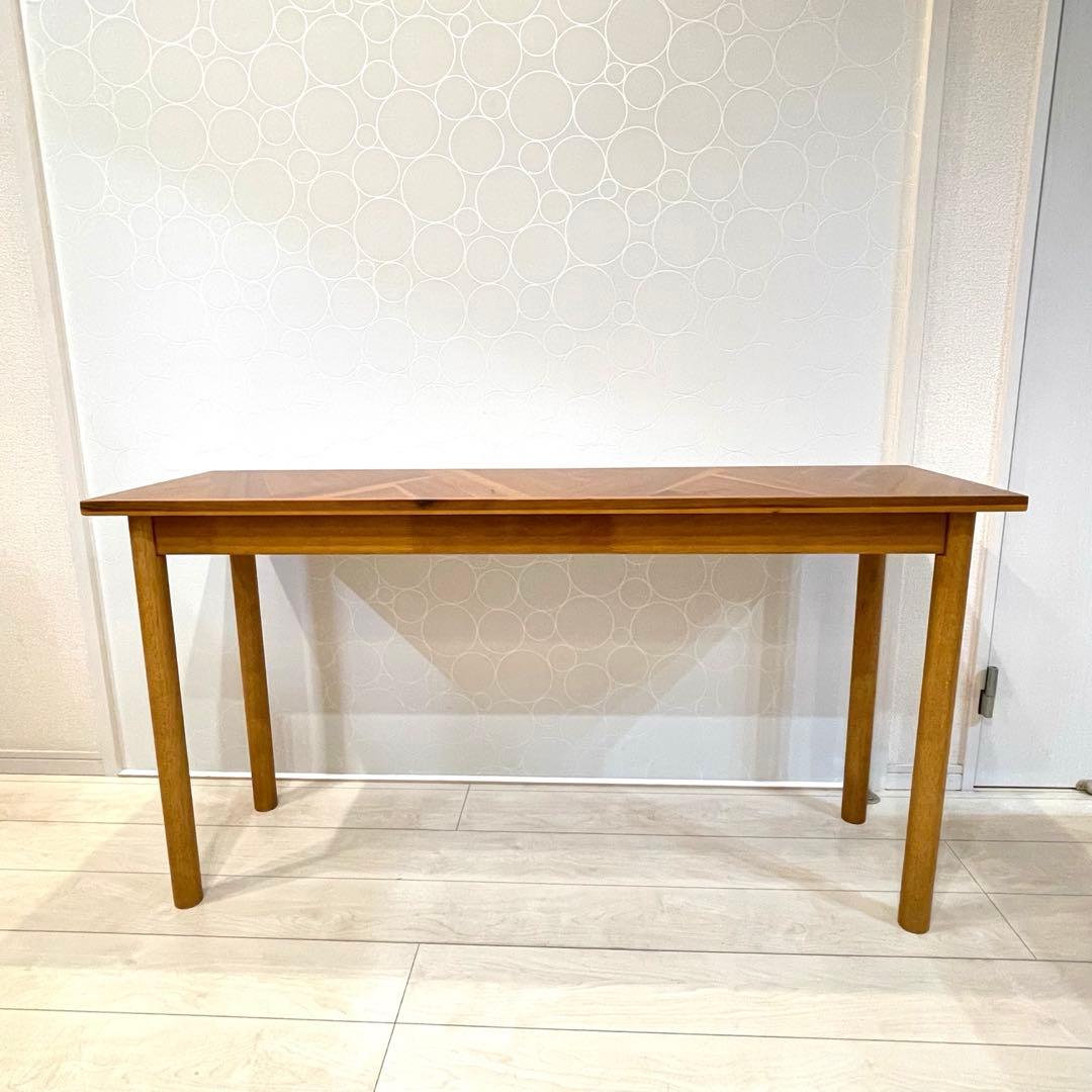 【極美品】弘益 ヘント 天然木 ダイニングテーブル サイドテーブル 北欧風