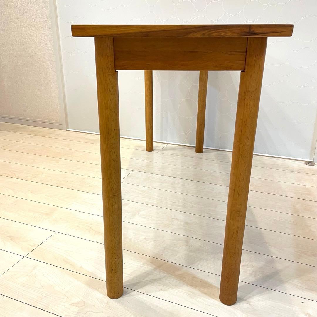 【極美品】弘益 ヘント 天然木 ダイニングテーブル サイドテーブル 北欧風