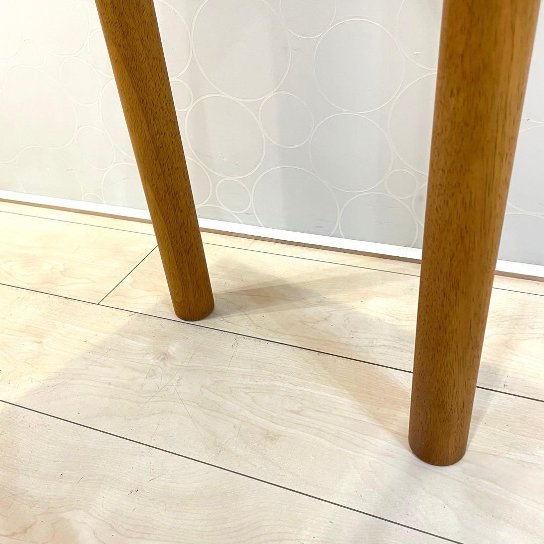 【極美品】弘益 ヘント 天然木 ダイニングテーブル サイドテーブル 北欧風