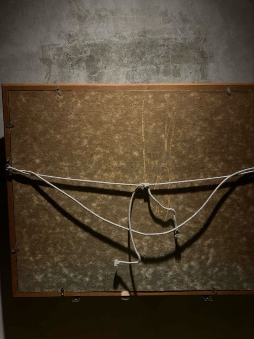 井口由多可【運河沿いの街】（シャルトル仏）　肉筆油彩画