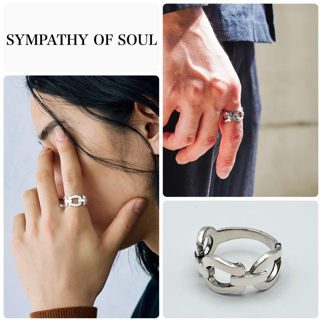 SYMPATHY OF SOUL トリニティホースシューリンク 指輪 925