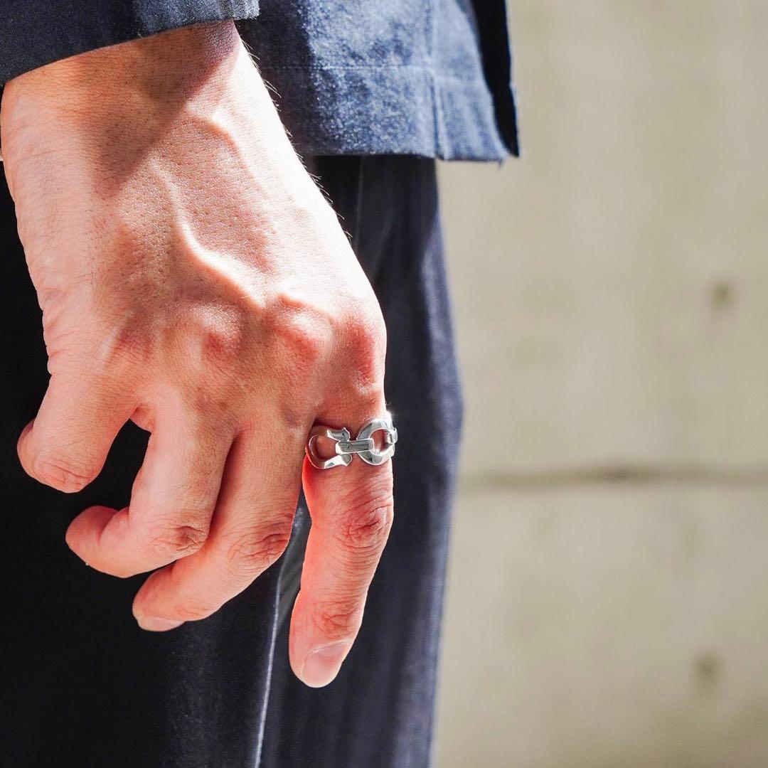 SYMPATHY OF SOUL トリニティホースシューリンク 指輪 925