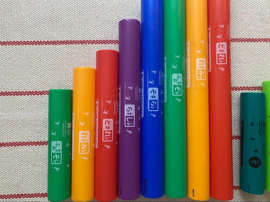 【Boomwhackers】ドレミパイプ多色打楽器20音
