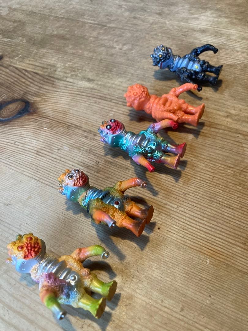 VAG ZOLLMEN ゾルメン　円盤怪獣　5体セット