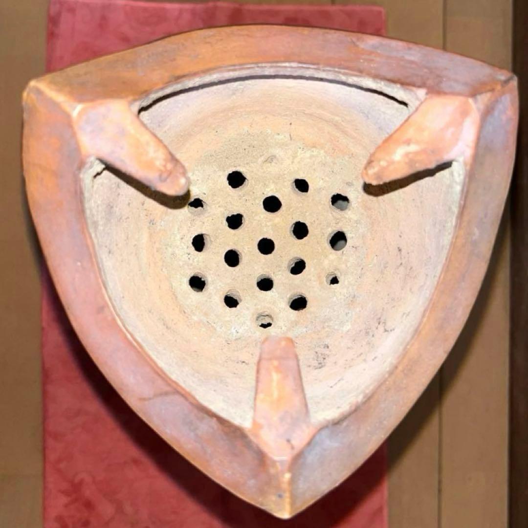 東*堂様 煎茶道具　朱泥　炉